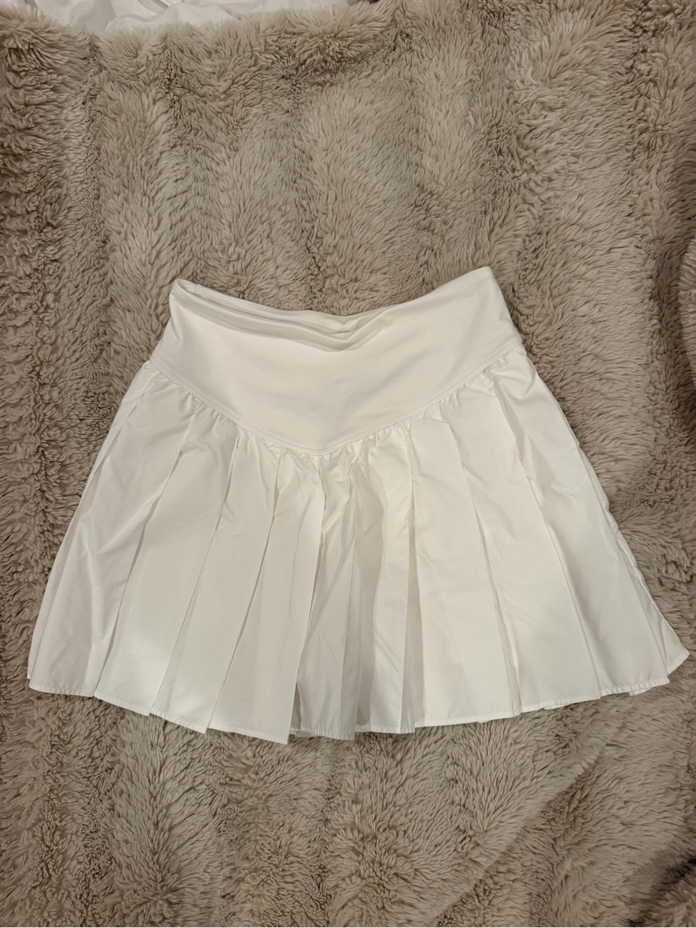 White Pleated Women's Skirt - Classic Tennis Style Free People